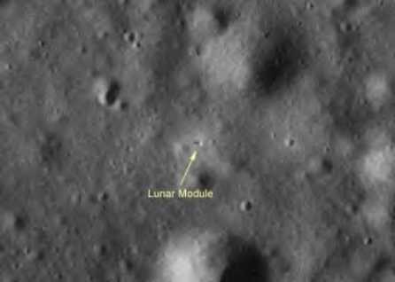 Angeblicher Landeplatz von APOLLO 17